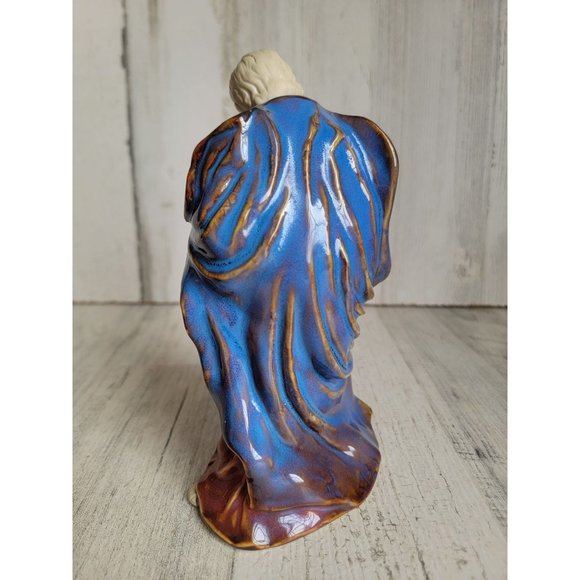 Ceramic Nativity Joseph father religious statue - Picture 4 of 8